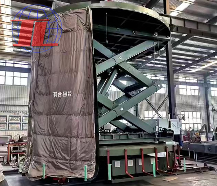 日照军工监测升降旋转多功能车